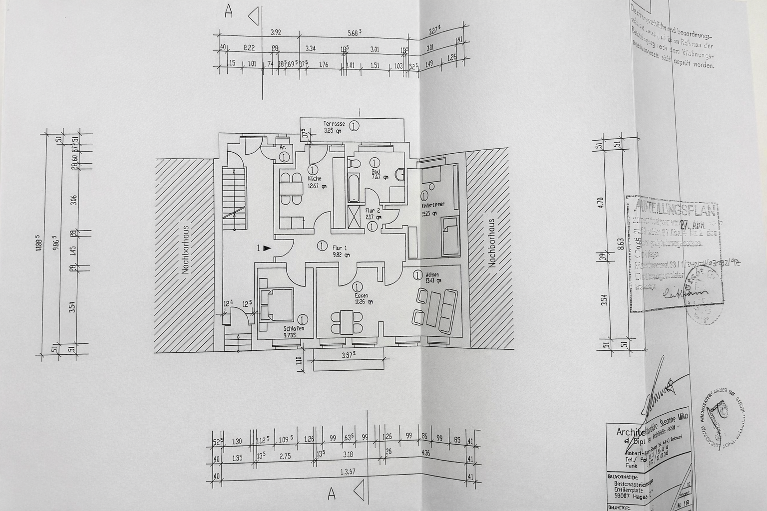 Stilvolle Erdgeschosswohnung mit großer Terrasse in zentraler Lage von Hagen